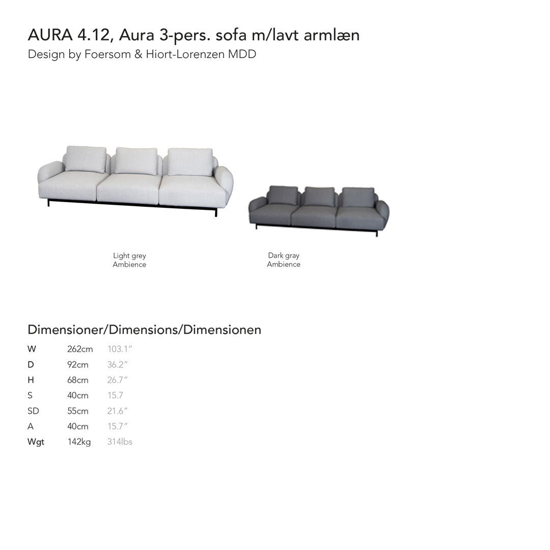 "Light gray and dark gray 3-person sofas with sleek, modern design and minimalist patterns."
