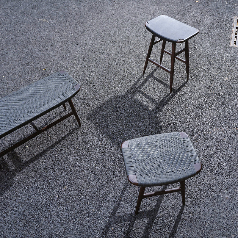 Freja Bench - Paper Cord Seat