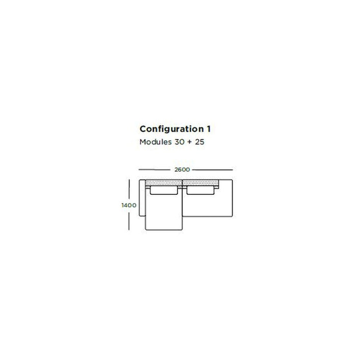 Surface Pre-configured Sofa - Setup 1
