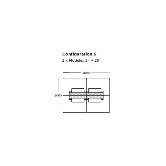 Surface Pre-configured Sofa - Setup 6