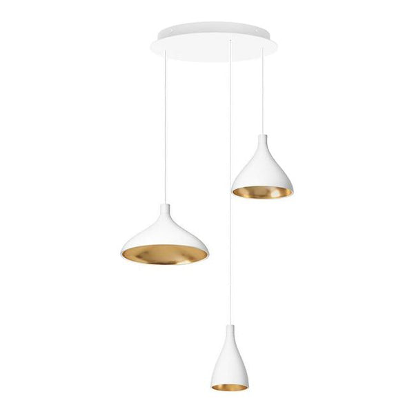 Swell Chandelier - 3 Pendants