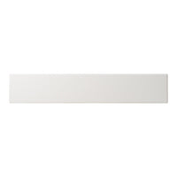 Sleek white rectangular panel with a smooth matte finish, perfect for minimalist decor or DIY projects.