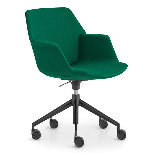Uno High Legs Office Chair - Swivel Base w/ Casters, Adjustable