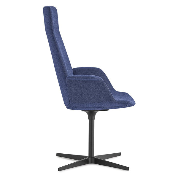 Uno High Back Office Chair - Cross Base, Headrest