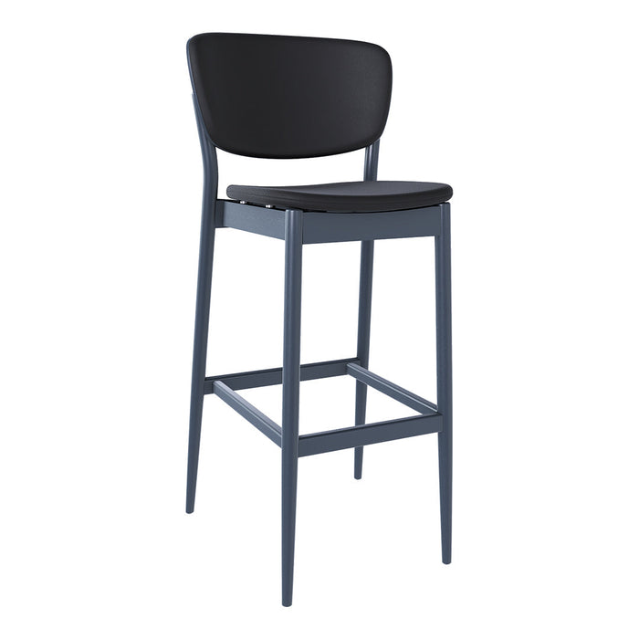Valencia Barstool - Upholstered - Oak Pigment Frame