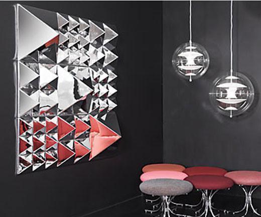 Mirror Sculptures - 4 Pyramids