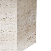 Light beige marble base with subtle, organic veining pattern. Perfect for elegant home decor.